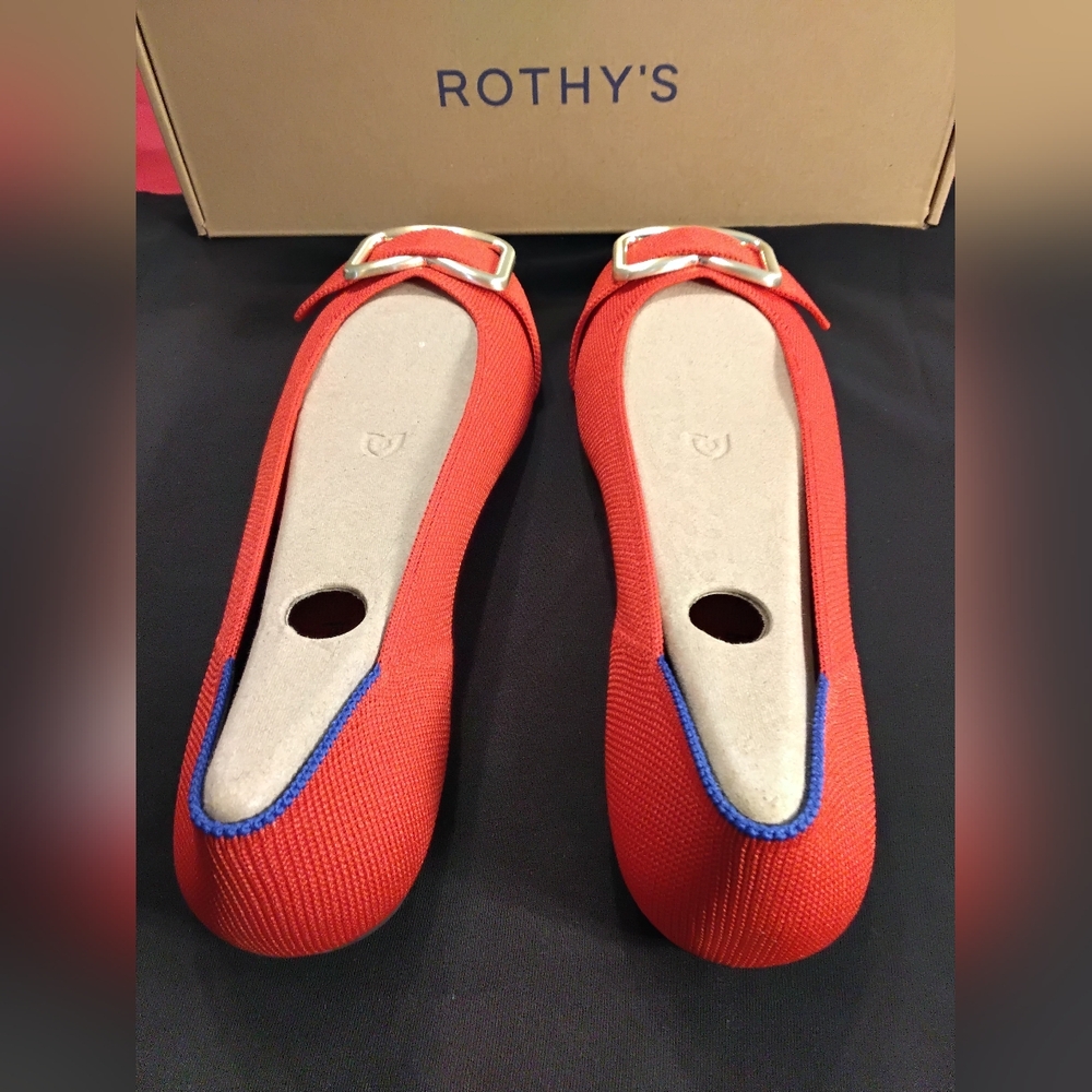 Rothy's The Emblem Flat Cardinal - Picture 2 of 5